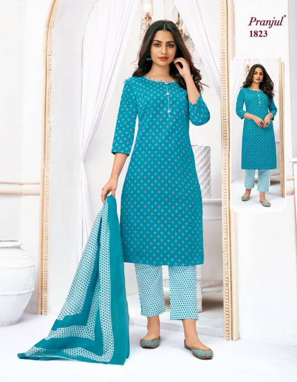 Pranjul Priyanka Vol-18 Cotton Designer Exclusive Dress Material